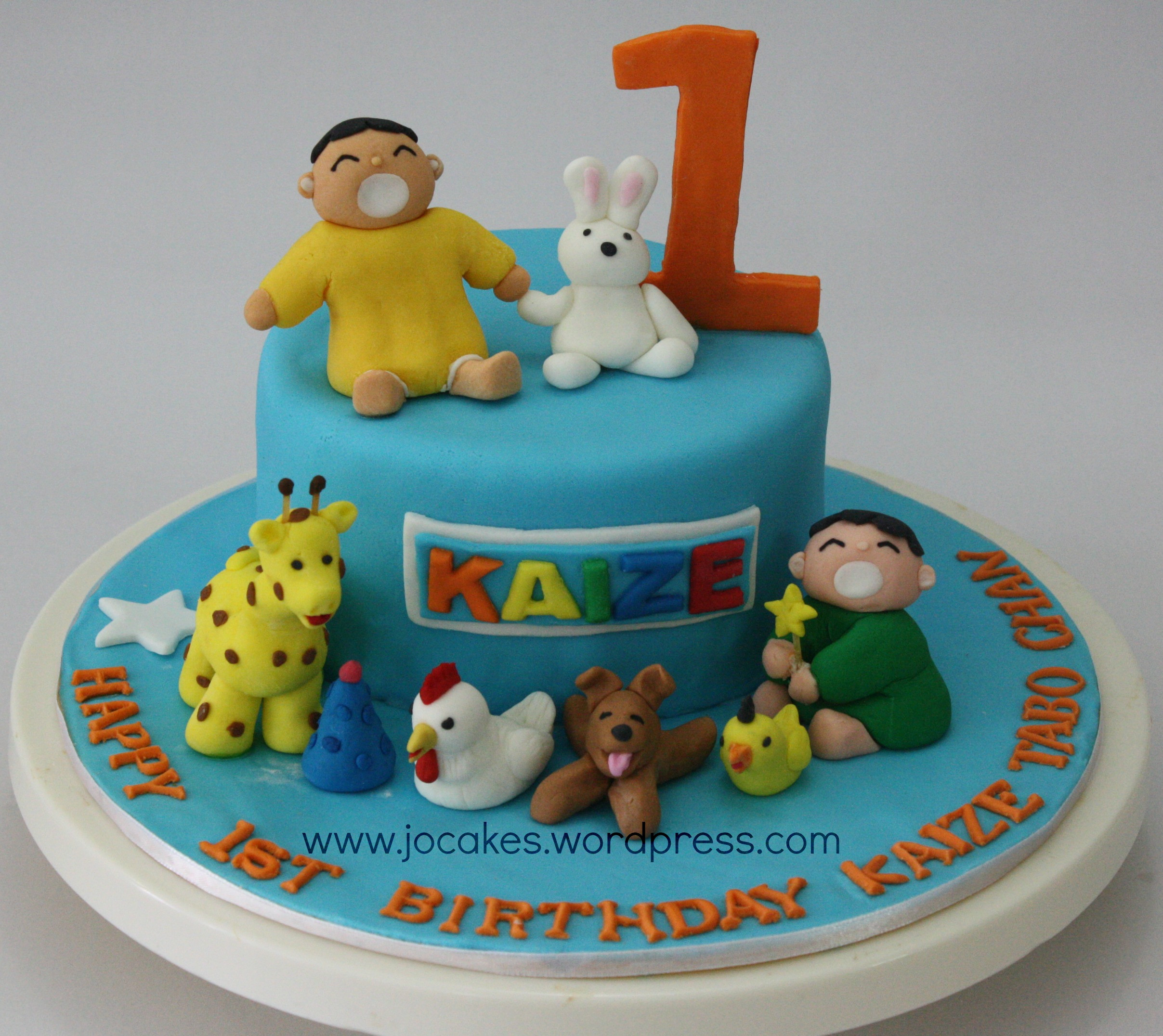 Best ideas about Birthday Cake For 1 Year Old Boy
. Save or Pin Minna Tabo cake for 1 year old boy Now.