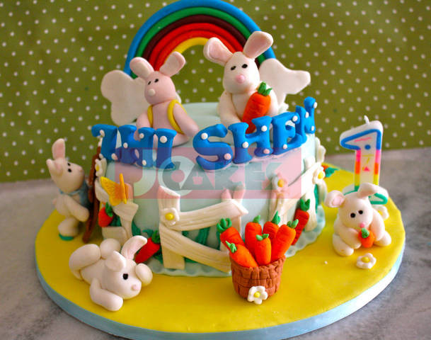 Best ideas about Birthday Cake For 1 Year Old Boy
. Save or Pin Bunny cake for 1 year old boy Now.