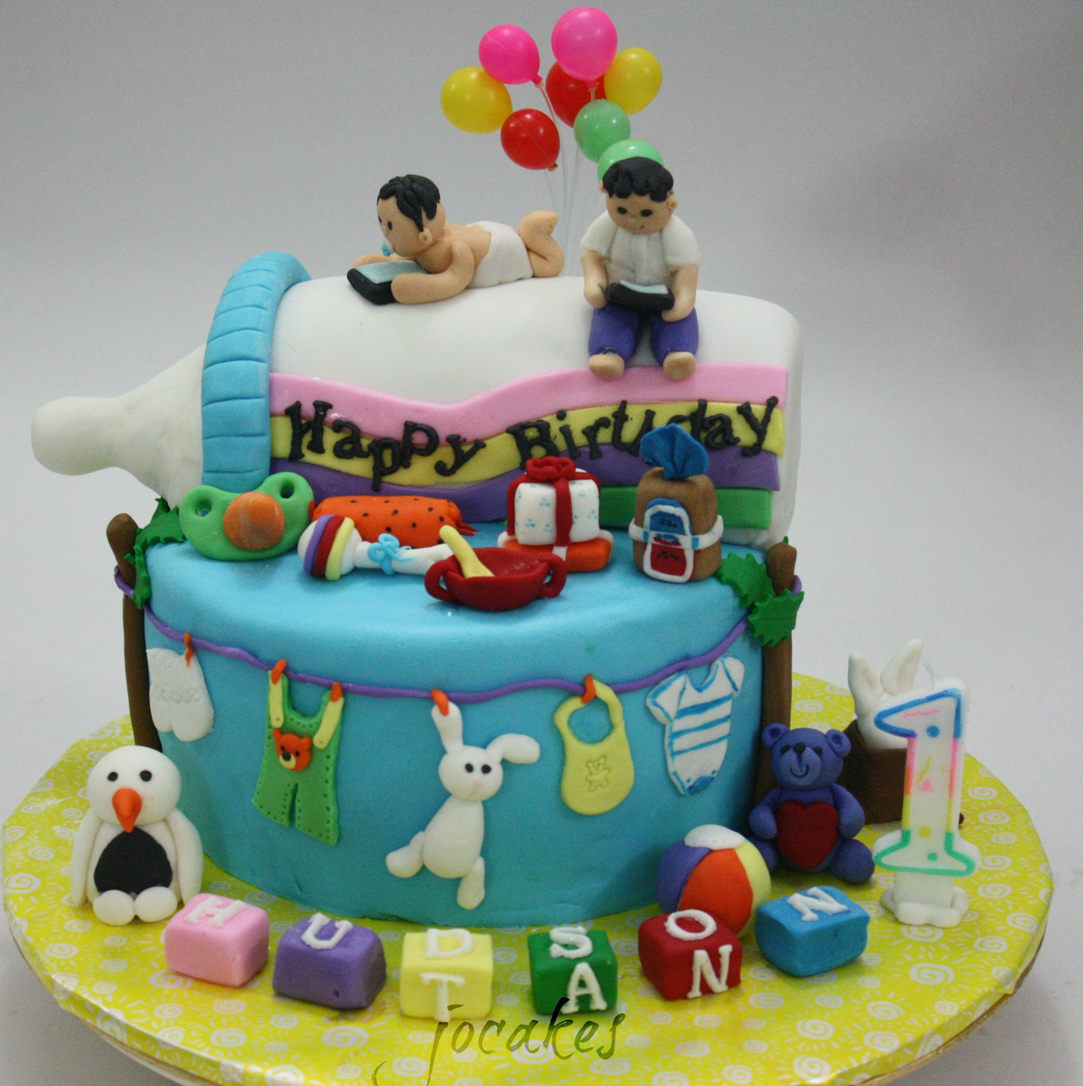 Best ideas about Birthday Cake For 1 Year Old Boy
. Save or Pin 1 year old boy who loves to play Ipad Now.