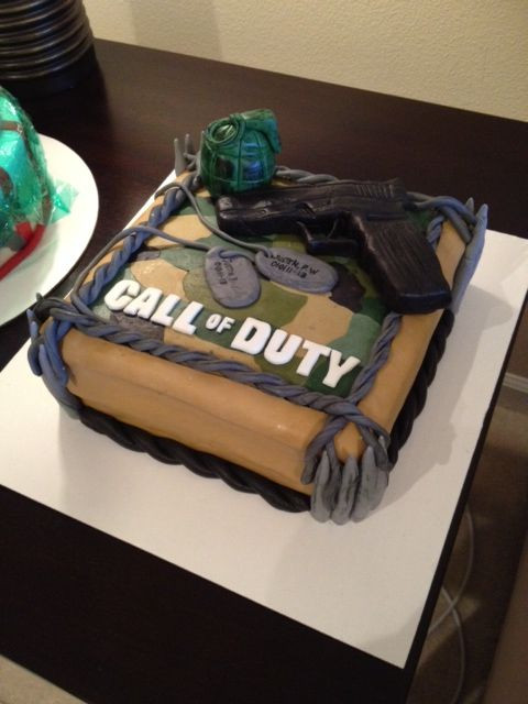 Best ideas about Birthday Cake For 13 Year Old Boy
. Save or Pin Call of Duty Cake for a 13 year old Now.