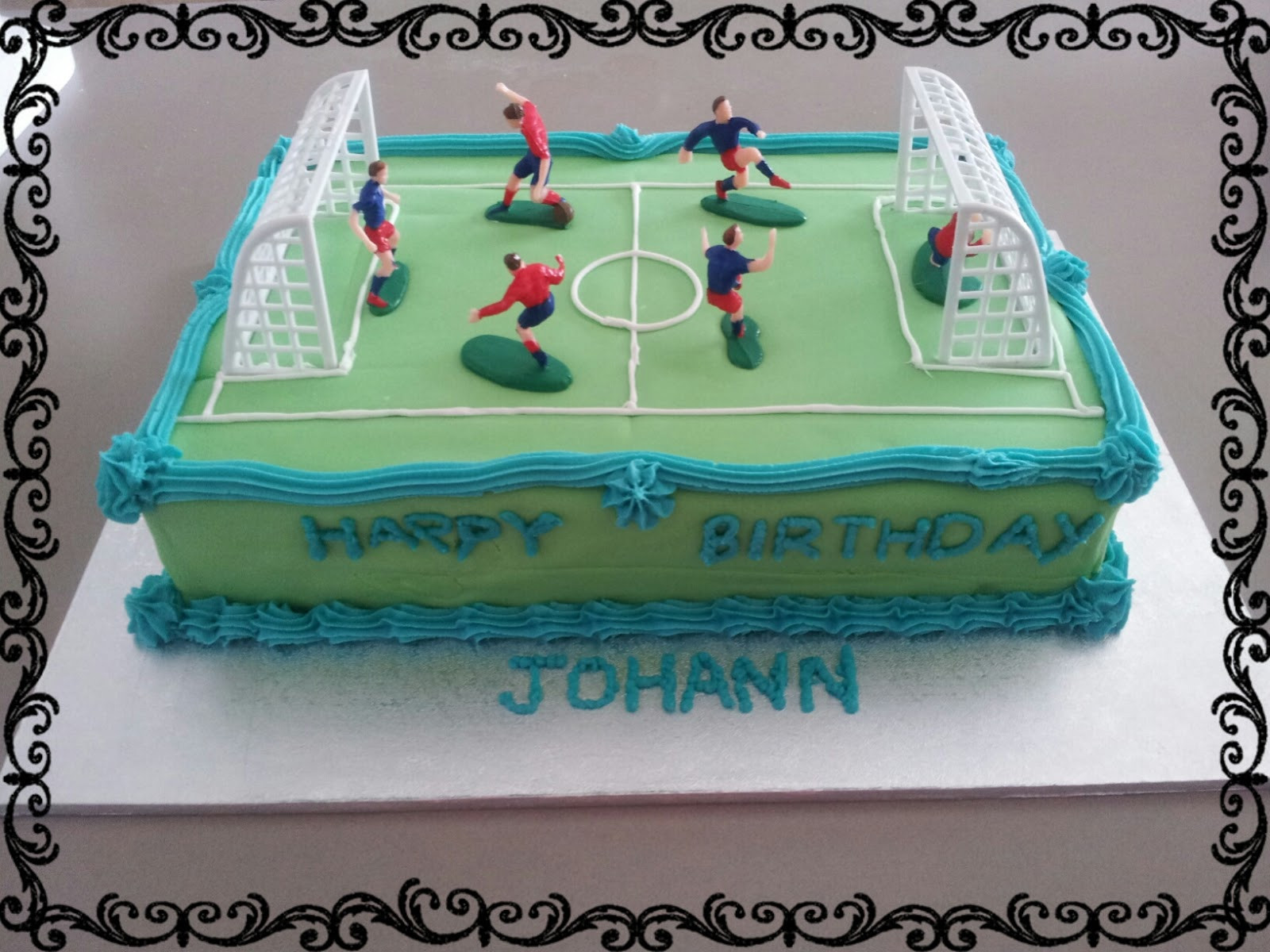Best ideas about Birthday Cake For 13 Year Old Boy
. Save or Pin Lucy s Delicious Cakes Soccer Field Birthday Cake Now.