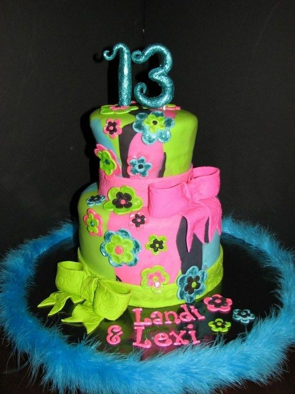 Best ideas about Birthday Cake For 13 Year Old Boy
. Save or Pin cake designs for a 13 year old girl Now.