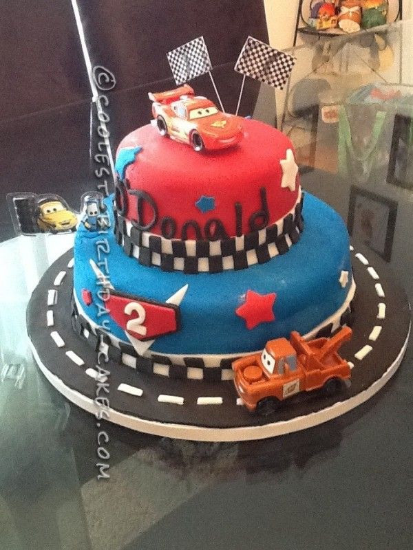 Best ideas about Birthday Cake For 2 Year Old Boy
. Save or Pin Coolest Cars 2 Cake for a 2 Year Old Boy Now.