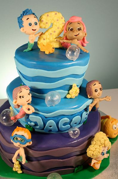 Best ideas about Birthday Cake For 2 Year Old Boy
. Save or Pin Three tier ocean cartoon theme birthday cake for two year Now.