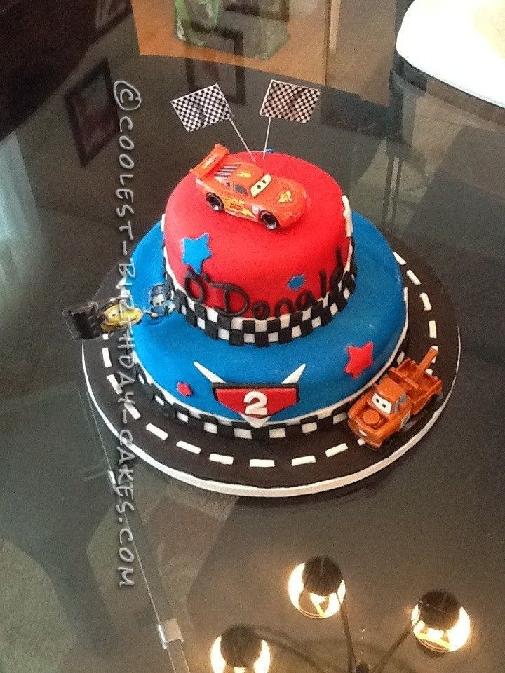 Best ideas about Birthday Cake For 3 Year Old Boy
. Save or Pin Coolest Cars 2 Cake for a 2 Year Old Boy Now.