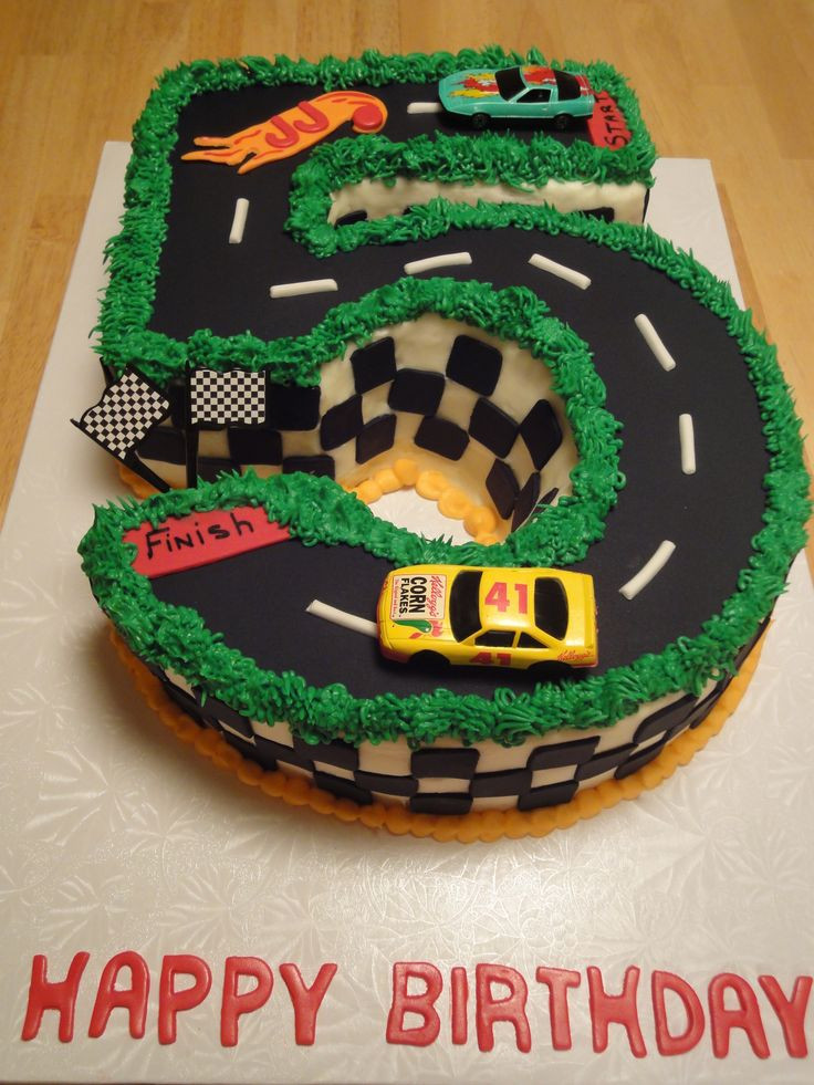 Best ideas about Birthday Cake For 3 Year Old Boy
. Save or Pin Happy Birthday to a 5 year old boy Hot wheels cake Now.