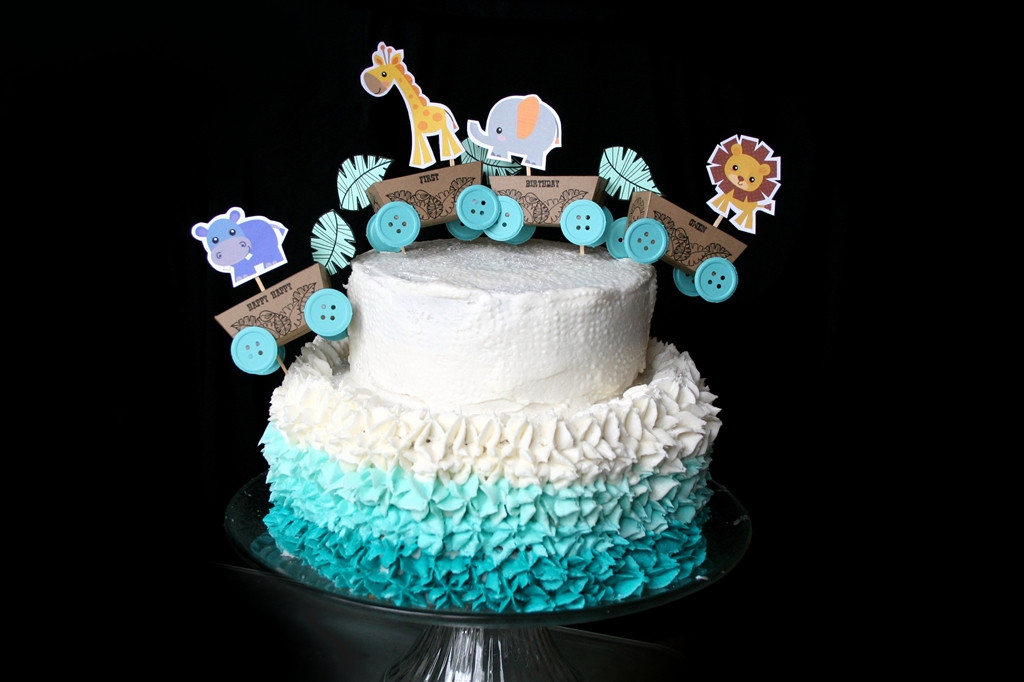 Best ideas about Birthday Cake For Baby Boy
. Save or Pin Baby Boy Birthday Cake Topper Now.