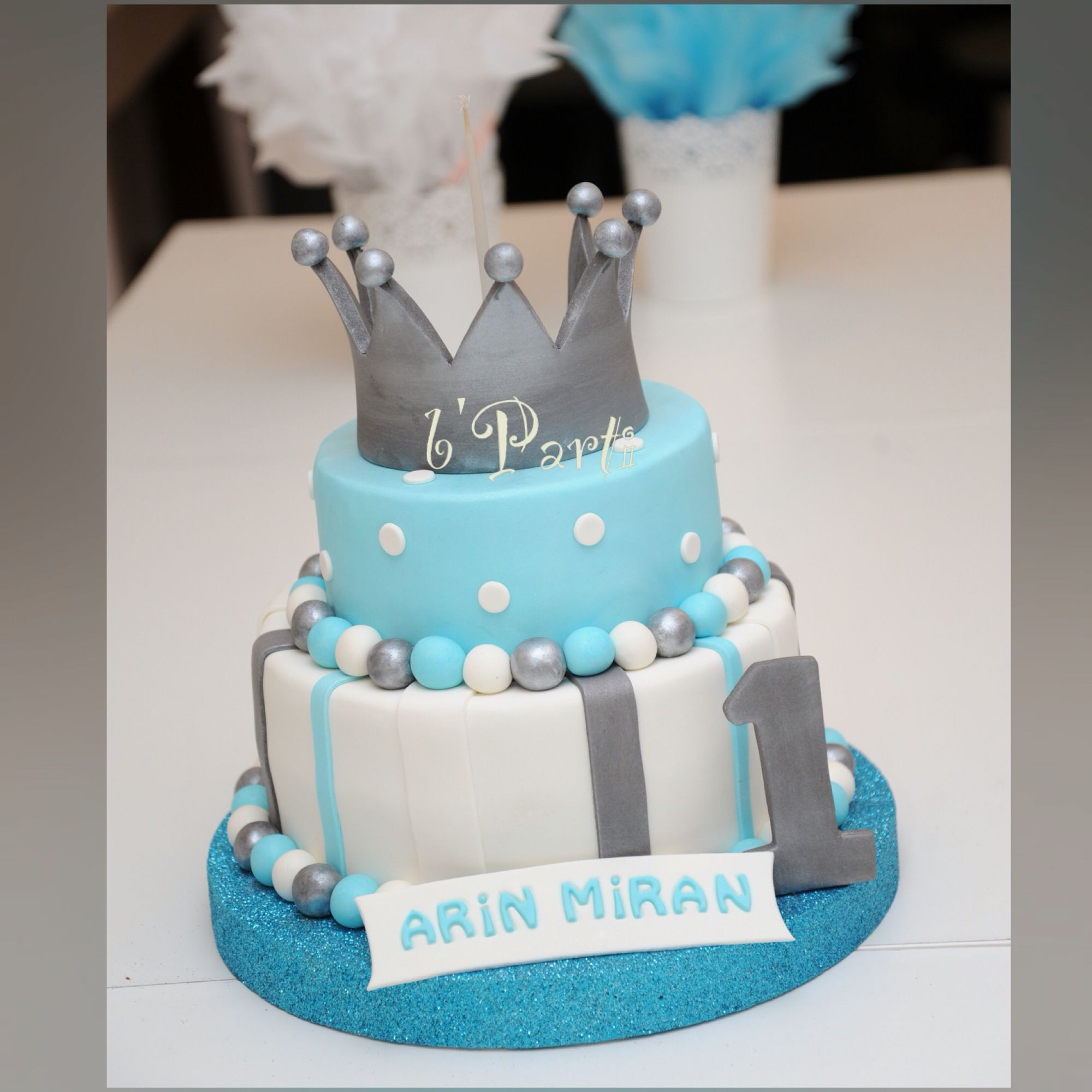Best ideas about Birthday Cake For Baby Boy
. Save or Pin Baby boy cake First birthday cake Regalia cake Prince Now.