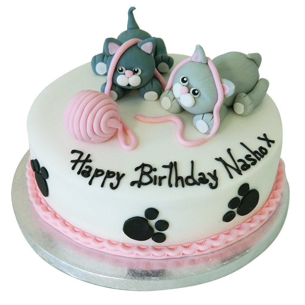 Best ideas about Birthday Cake For Cats
. Save or Pin Cat Birthday Cake Buy line Free Next Day Delivery Now.