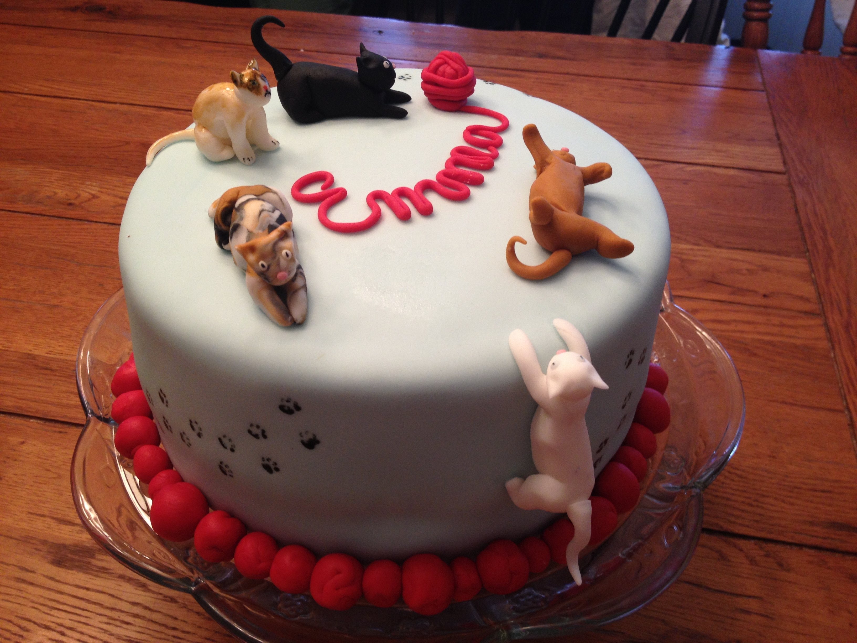 Best ideas about Birthday Cake For Cats
. Save or Pin Cat Themed Birthday Cake Grumpy Cat Is There Too Now.