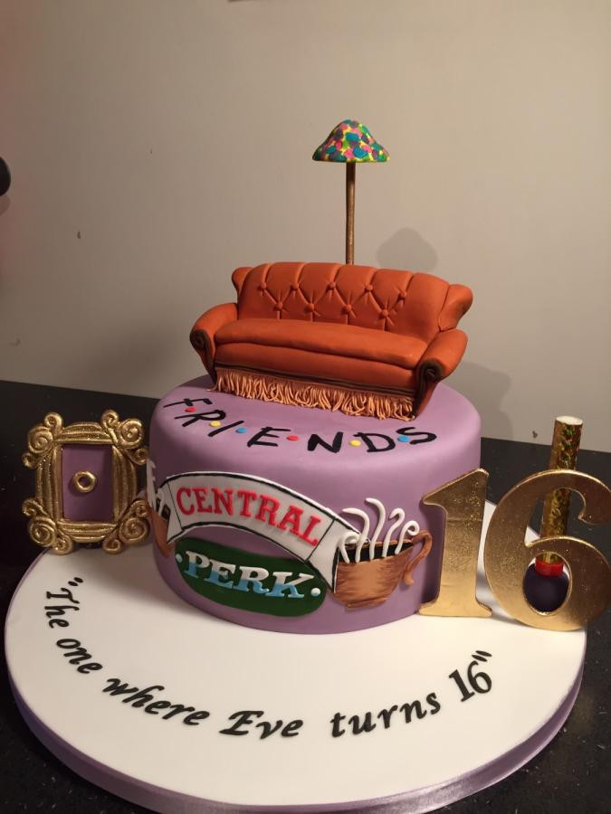 Best ideas about Birthday Cake For Friend
. Save or Pin Friends sofa birthday cake Cake by Donnajanecakes Now.