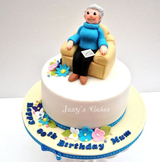 Best ideas about Birthday Cake For Grandma
. Save or Pin Crossword loving Granny cake by The Rosehip Bakery Now.