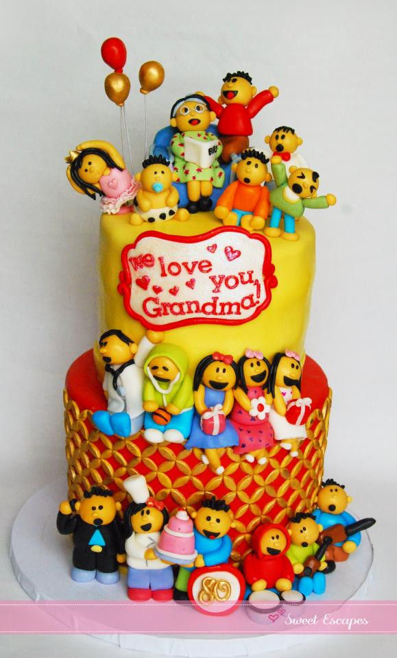 Best ideas about Birthday Cake For Grandma
. Save or Pin Grandma’s Birthday Cake Now.