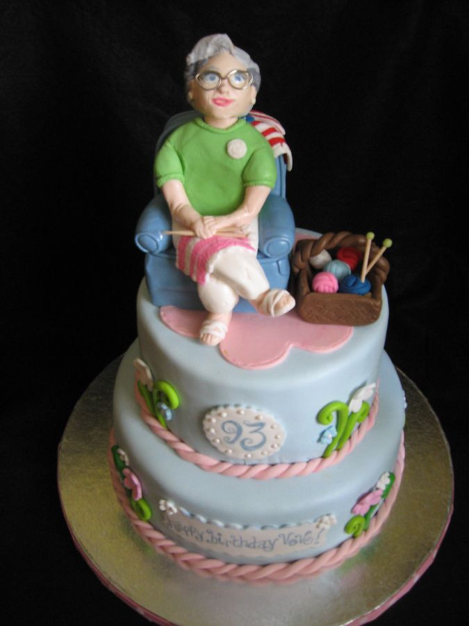 Best ideas about Birthday Cake For Grandma
. Save or Pin fondant grandma Now.