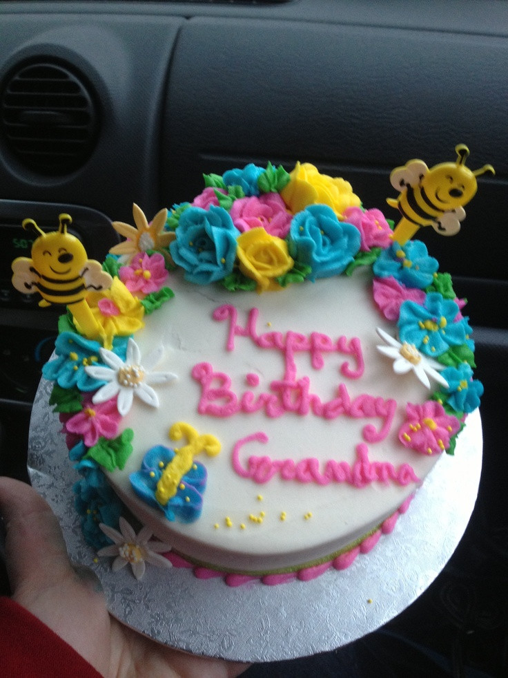 Best ideas about Birthday Cake For Grandma
. Save or Pin Grandmas birthday cake MY CAKES Pinterest Now.