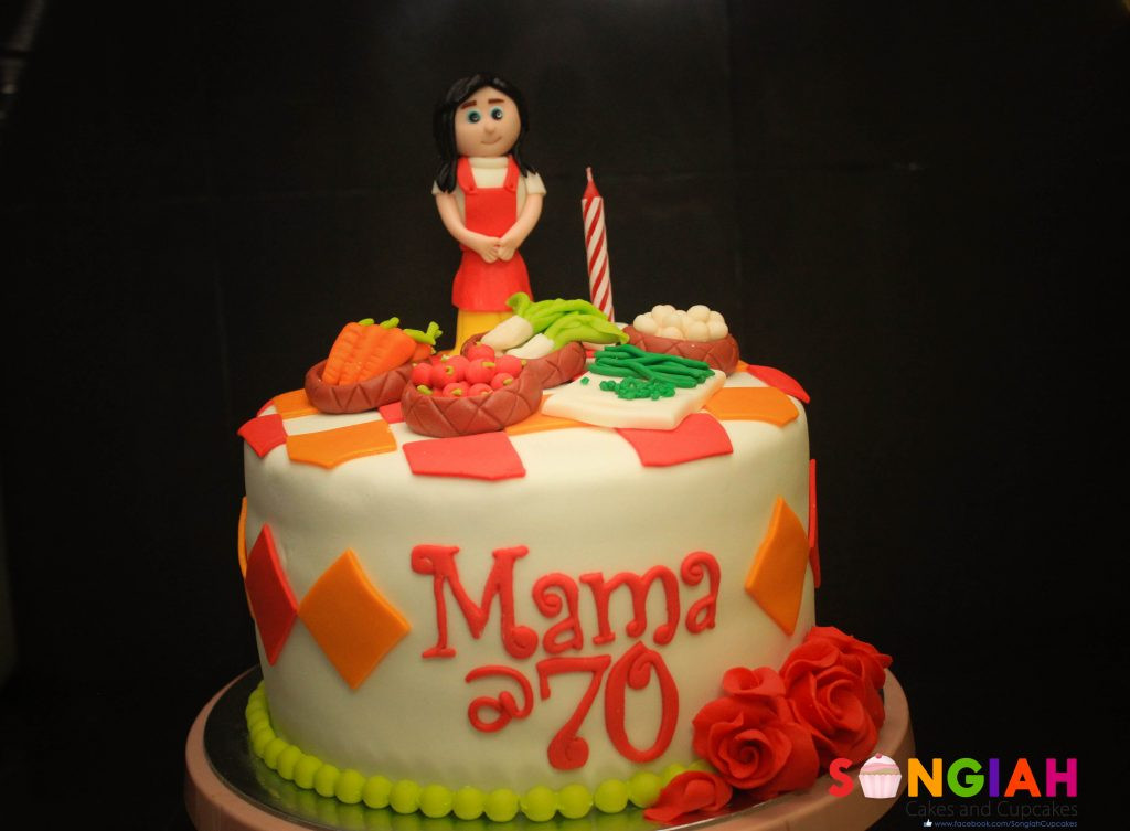 Best ideas about Birthday Cake For Mother
. Save or Pin Songiah Mom 70 Birthday Cake Now.