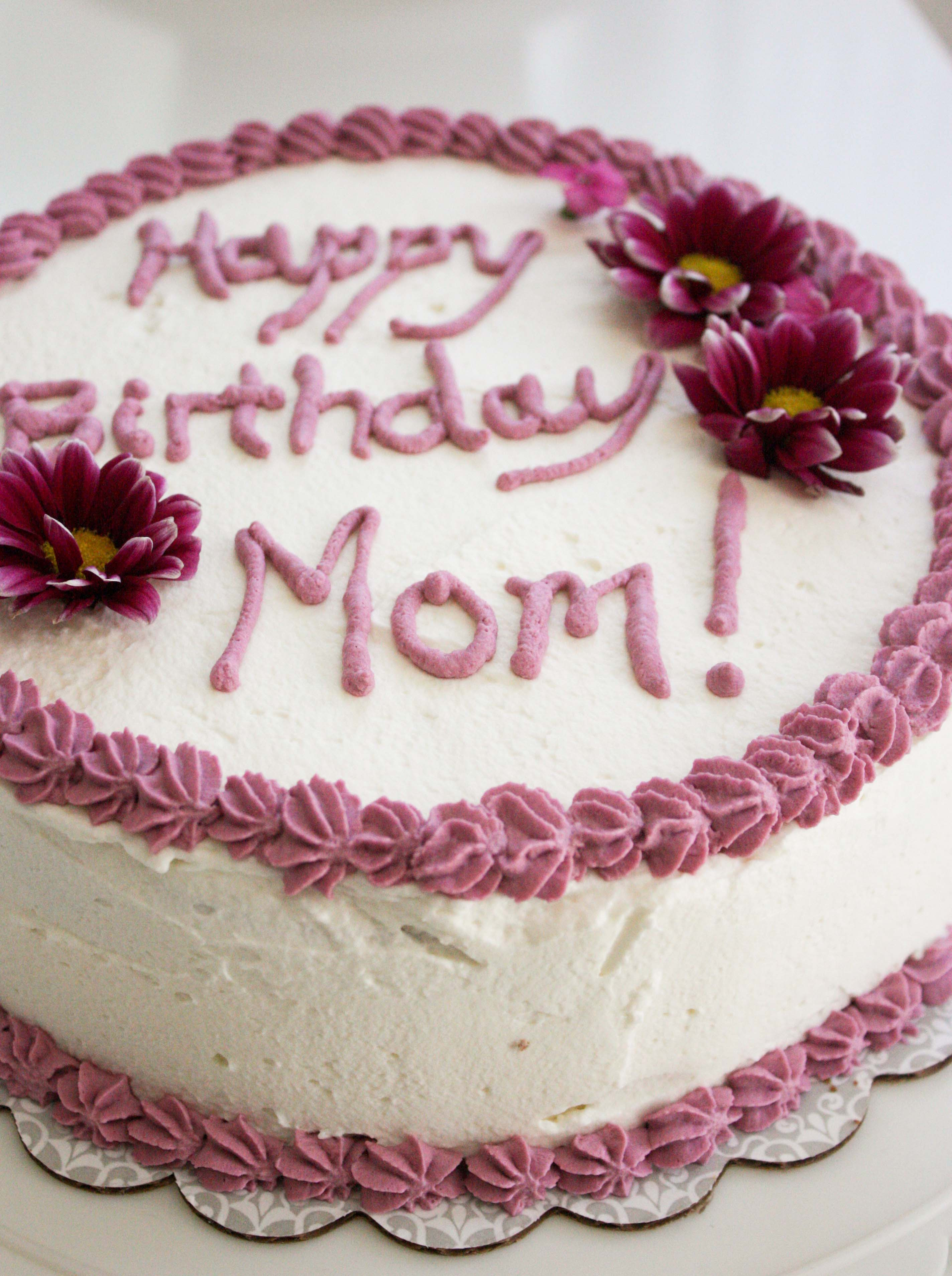 Best ideas about Birthday Cake For Mother
. Save or Pin Banana Birthday Cake for My Mom – Foodologie Now.