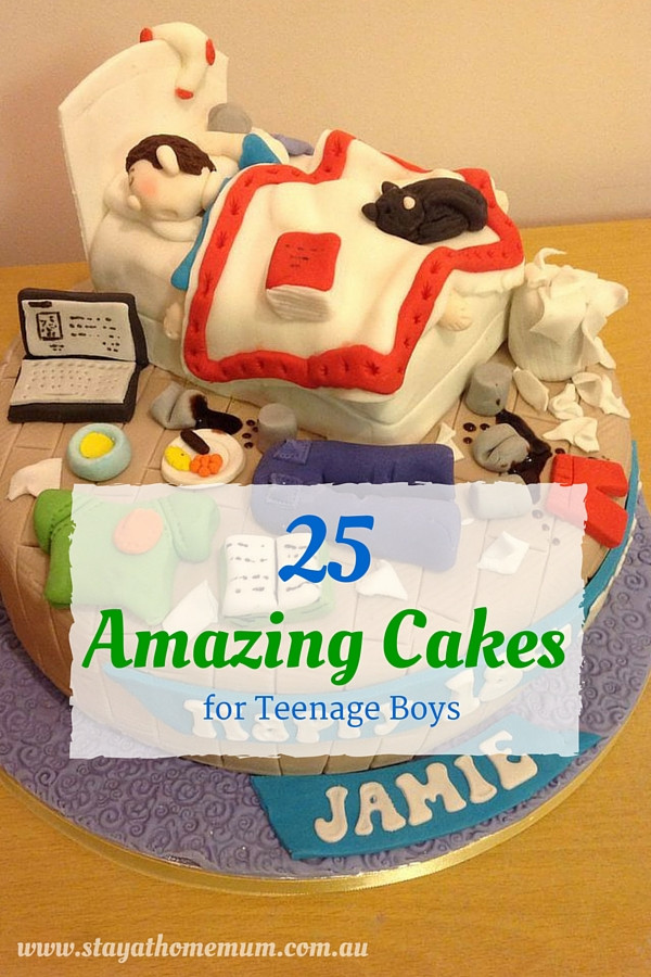 Best ideas about Birthday Cake For Teenager Boy
. Save or Pin 25 Amazing Cakes for Teenage Boys Stay at Home Mum Now.