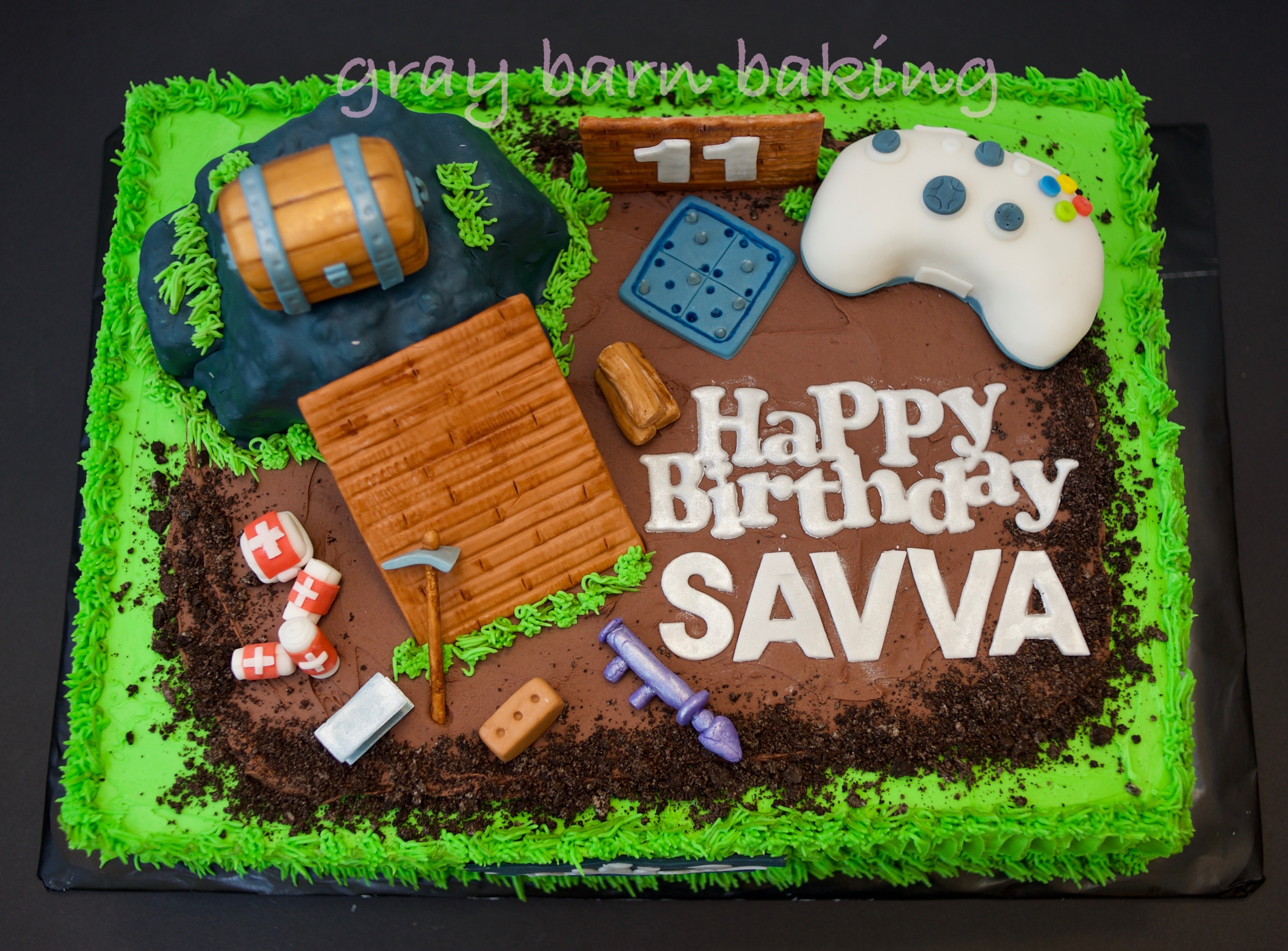 Best ideas about Birthday Cake Fortnite
. Save or Pin FORTNITE Gamer Cake Now.