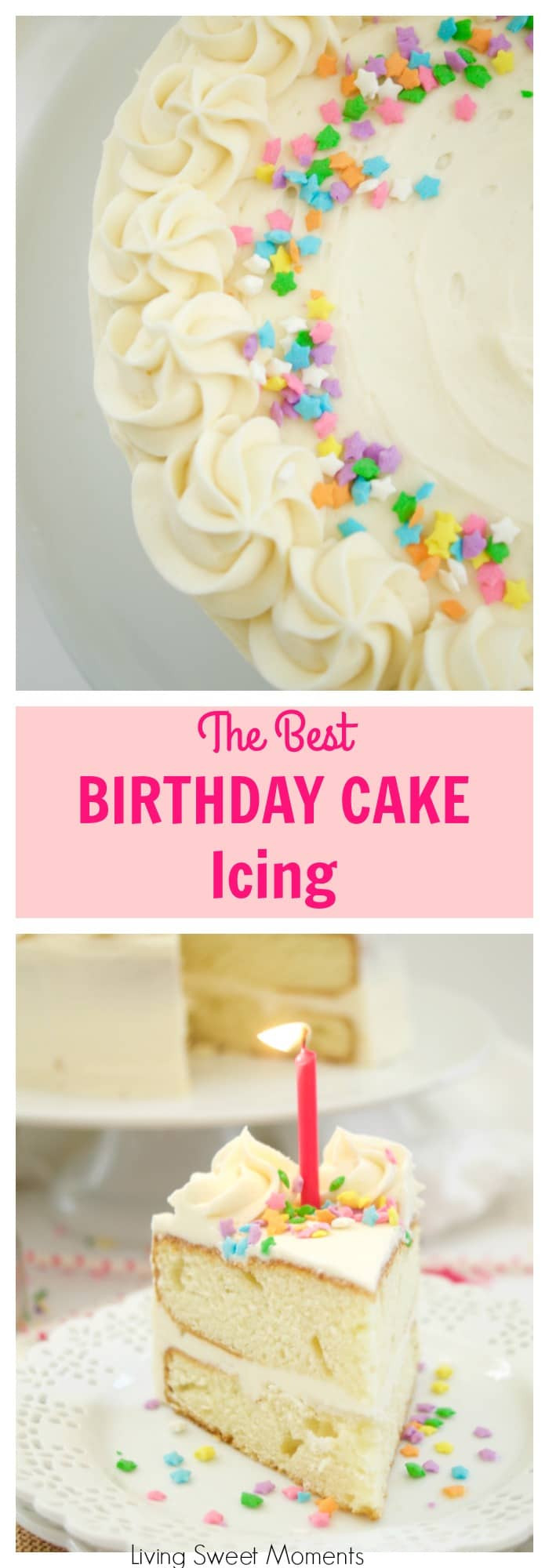 Best ideas about Birthday Cake Frosting
. Save or Pin Birthday Cake Icing Recipe Living Sweet Moments Now.