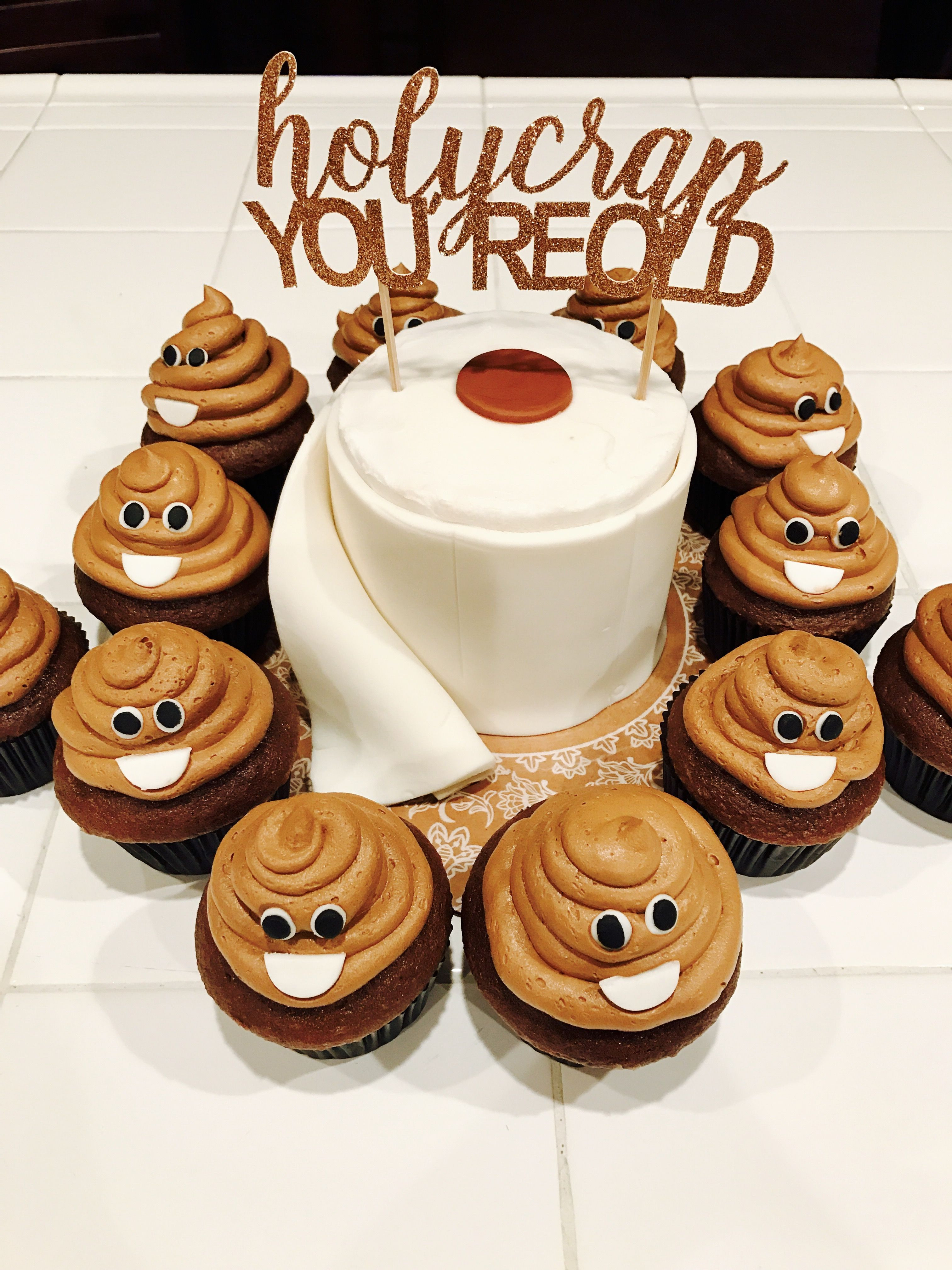 Best ideas about Birthday Cake Funny
. Save or Pin Poop emoji cake 30th birthday funny over the hill cake Now.