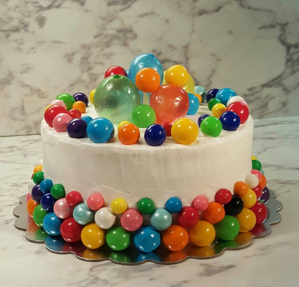 Best ideas about Birthday Cake Gum
. Save or Pin What a Fun Cake For all ages " Party Birthday Cake Now.