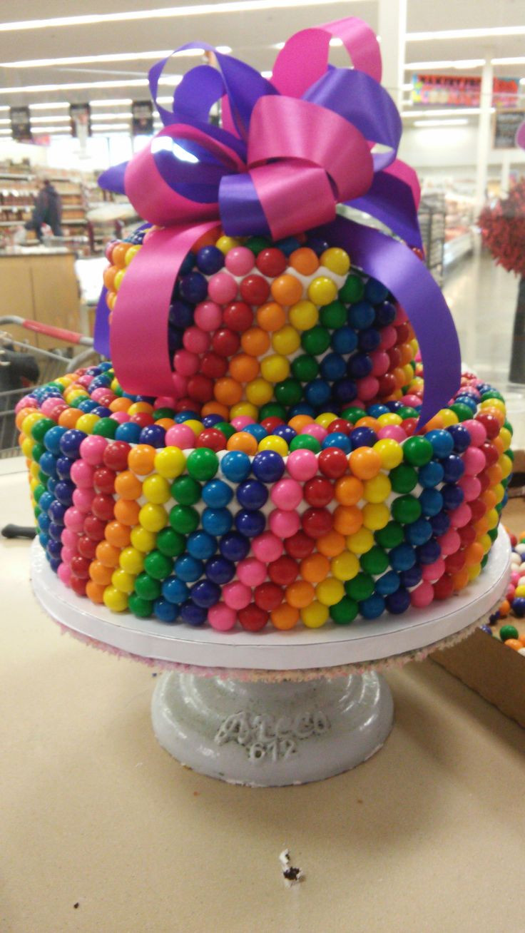 Best ideas about Birthday Cake Gum
. Save or Pin two tiered bubble gum cake my cakes Pinterest Now.
