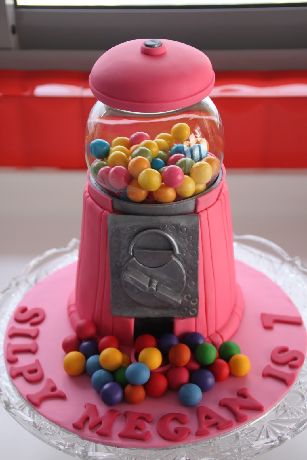 Best ideas about Birthday Cake Gum
. Save or Pin Gum Ball Machine Cake Now.