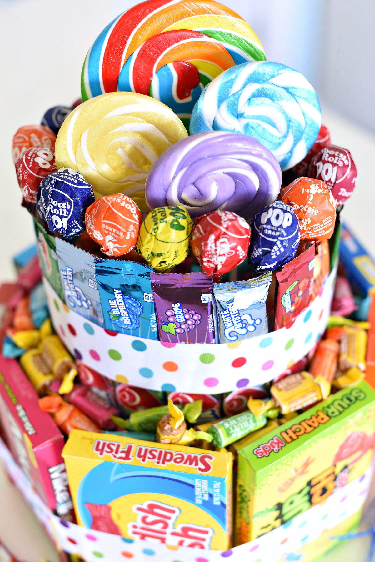 Best ideas about Birthday Cake Gum
. Save or Pin How to Make a Candy Cake – Fun Squared Now.