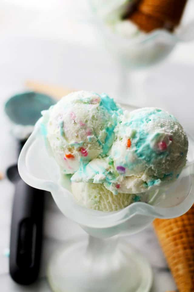 Best ideas about Birthday Cake Ice Cream Recipe
. Save or Pin Birthday Cake Ice Cream Recipe Diethood Now.