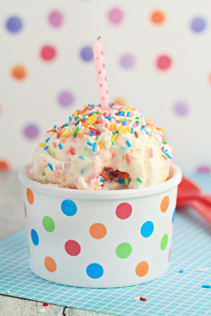 Best ideas about Birthday Cake Ice Cream Recipe
. Save or Pin No Churn Birthday Cake Ice Cream Frugal Mom Eh Now.