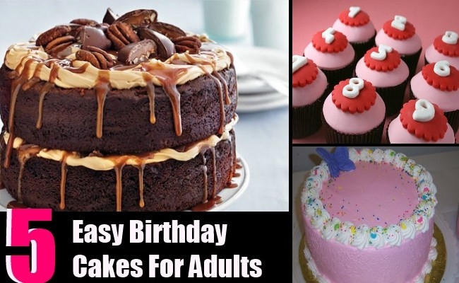 Best ideas about Birthday Cake Ideas For Adults
. Save or Pin Different Types Birthday Cakes For Adults Easy Ideas Now.