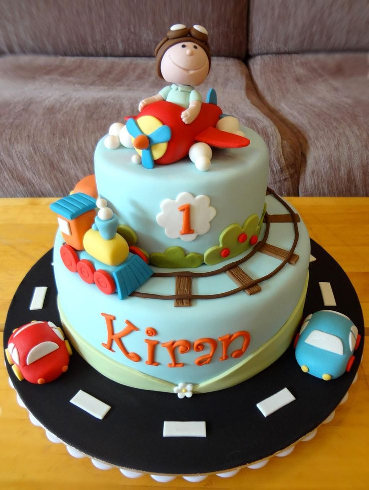 Best ideas about Birthday Cake Ideas For Boys
. Save or Pin 1st birthday cake for boy kids birthday cake Now.