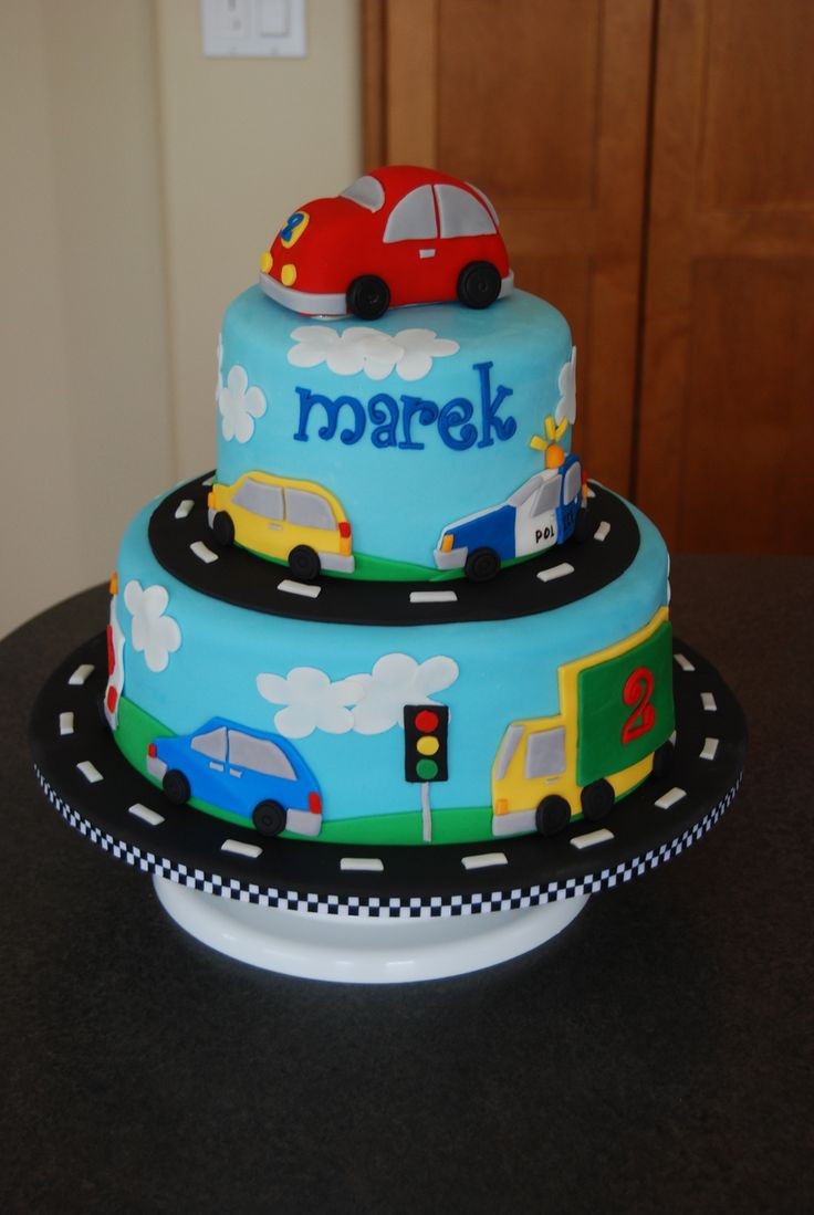 Best ideas about Birthday Cake Ideas For Boys
. Save or Pin Made for a little boy who loves anything with wheels Now.