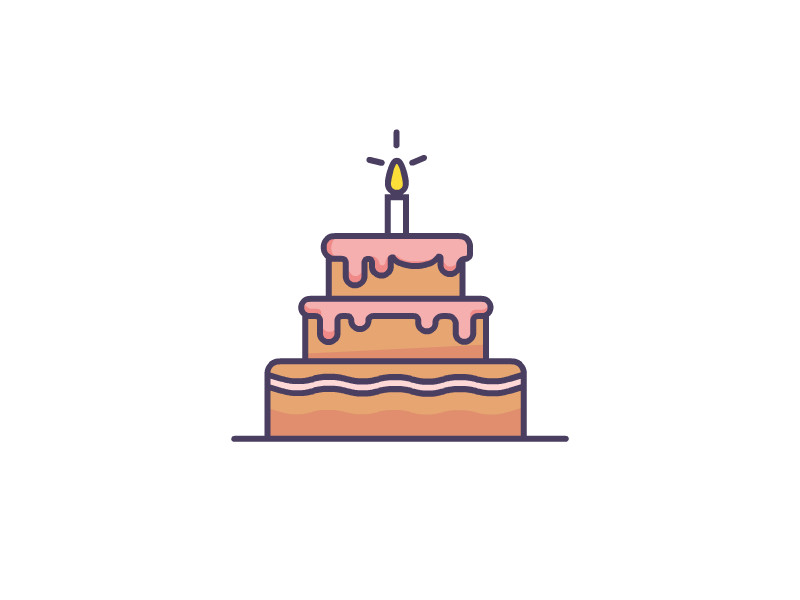 Best ideas about Birthday Cake Illustration
. Save or Pin Birthday Cake by Digamber Singh Dribbble Now.