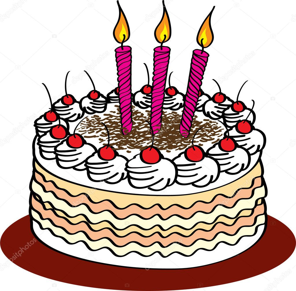 Best ideas about Birthday Cake Illustration
. Save or Pin Birthday cake — Stock Vector © alkkdsg Now.