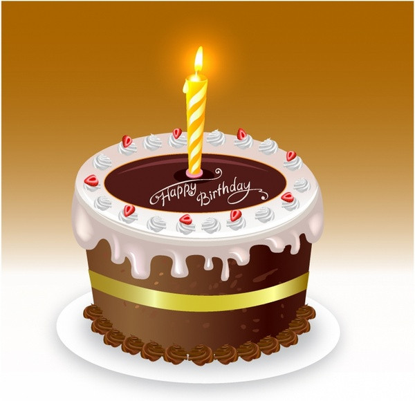 Best ideas about Birthday Cake Images Free Download
. Save or Pin Happy birthday cake Free vector in Adobe Illustrator ai Now.