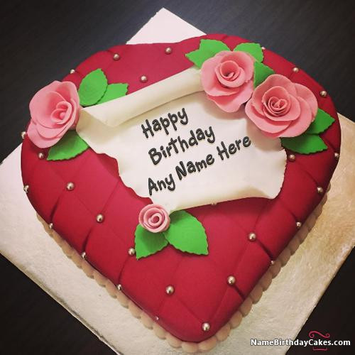 Best ideas about Birthday Cake Images With Names
. Save or Pin 100 Most Beautiful Birthday Cake With Name & Now.