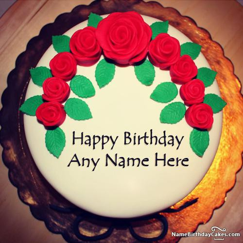 Best ideas about Birthday Cake Images With Names
. Save or Pin 600 Happy Birthday Cakes Wishes & Cards With Name and Now.