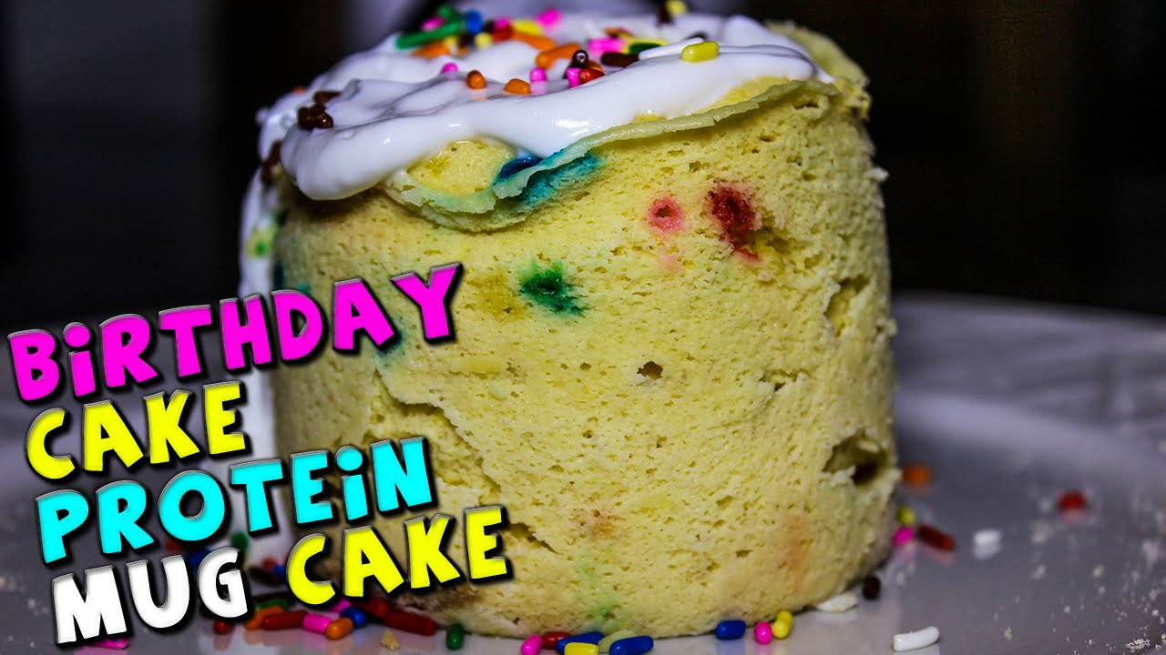 Best ideas about Birthday Cake In A Mug
. Save or Pin Birthday Cake PROTEIN Mug Cake Recipe Now.