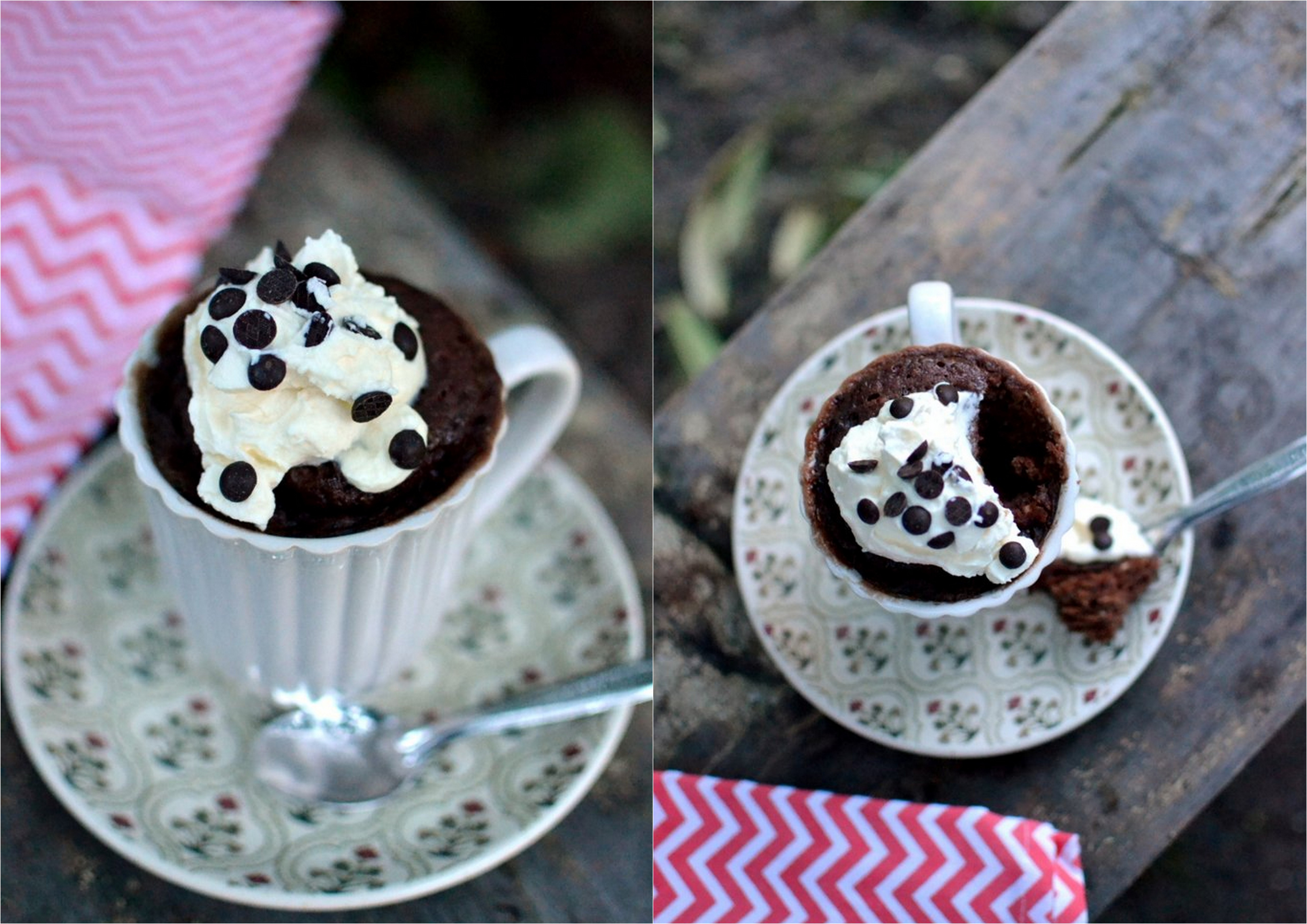 Best ideas about Birthday Cake In A Mug
. Save or Pin Birthday Quick Fix Nutella Chocolate Chip Mug Cakes Now.