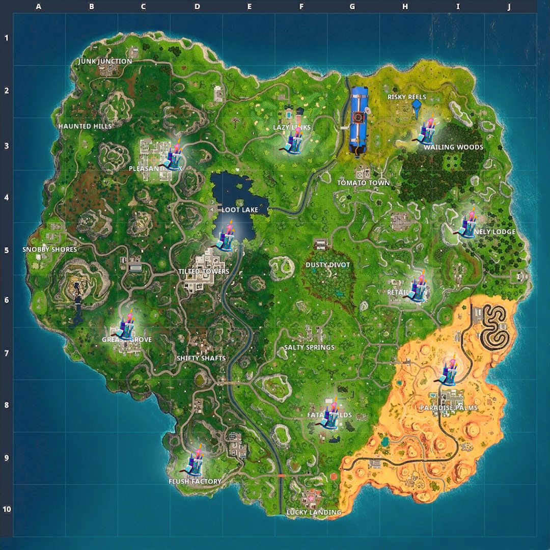 Best ideas about Birthday Cake Location Fortnite
. Save or Pin Fortnite Birthday Cake Locations Guide Where To Dance For Now.
