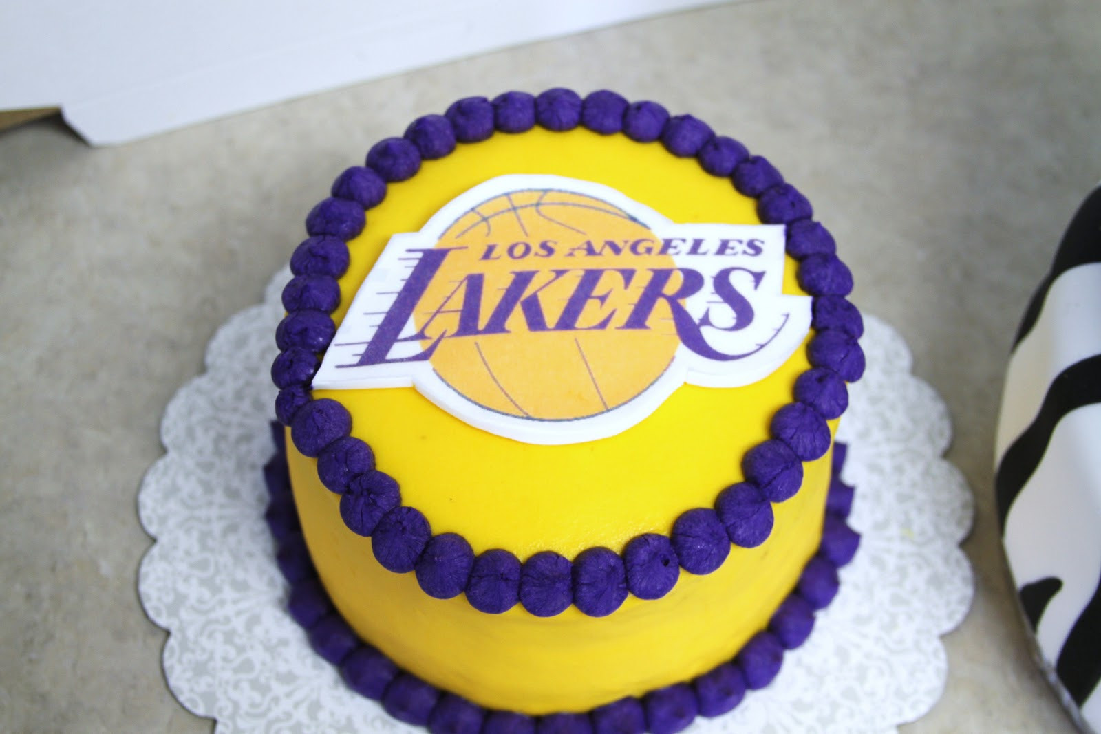 Best ideas about Birthday Cake Los Angeles
. Save or Pin Michele Robinson Cakes LA Lakers Cake Now.