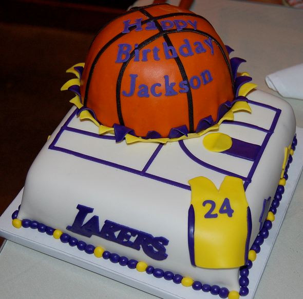 Best ideas about Birthday Cake Los Angeles
. Save or Pin Los Angeles Lakers basketball theme birthday cake JPG Now.
