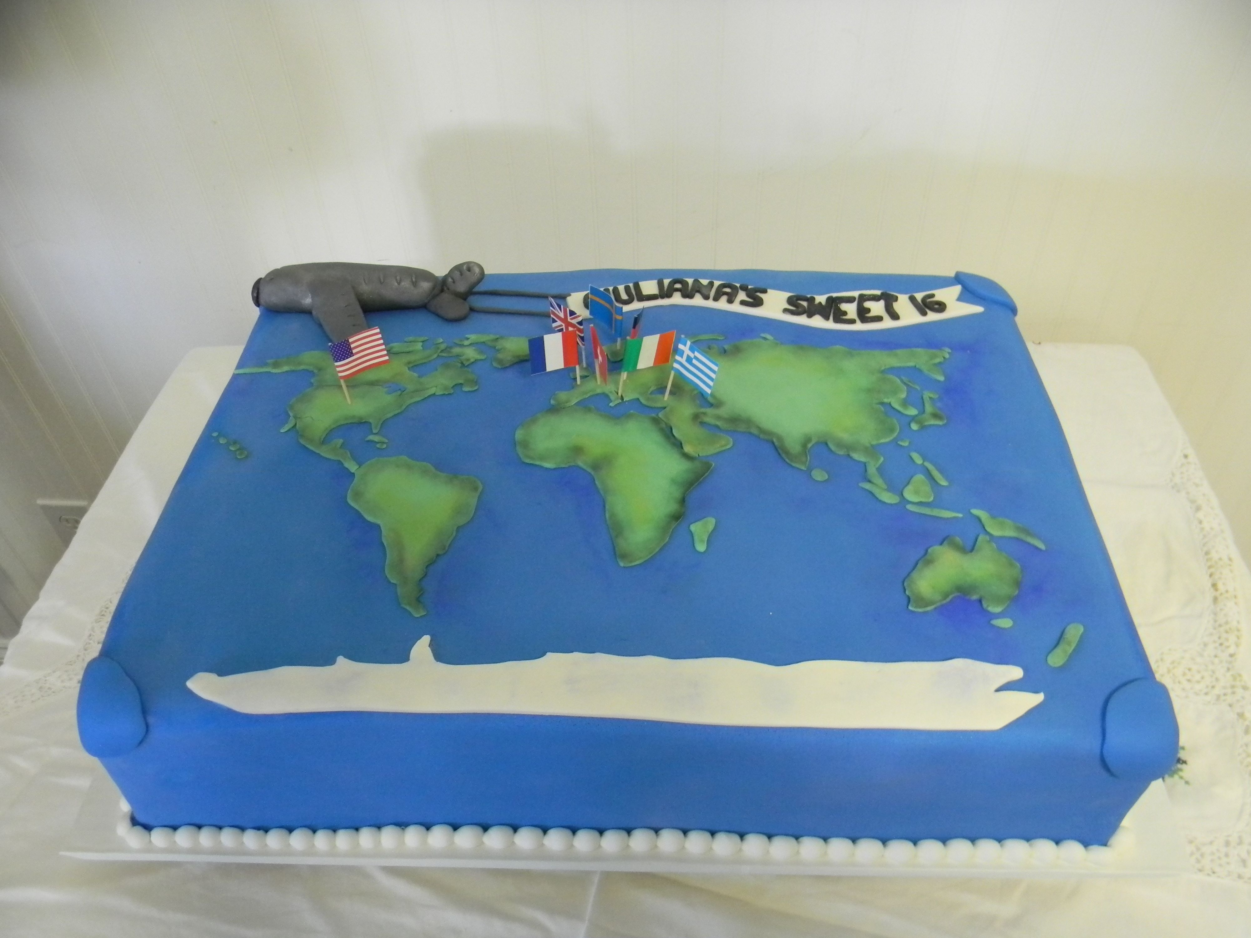 Best ideas about Birthday Cake Map
. Save or Pin World map cake Ian Stuff Pinterest Now.