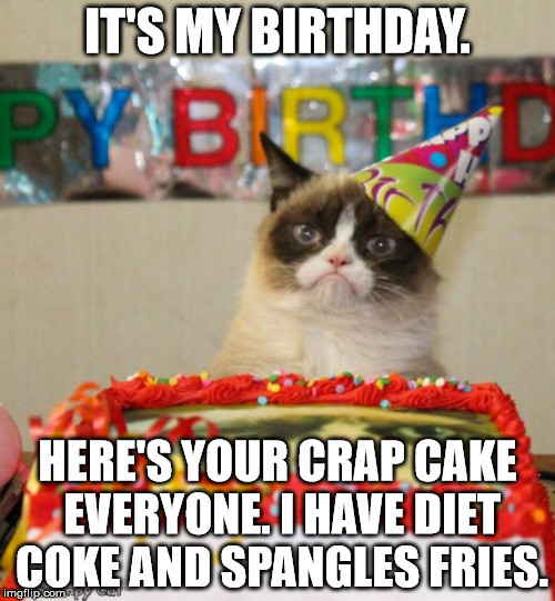 Best ideas about Birthday Cake Meme
. Save or Pin Grumpy Cat Birthday Meme Imgflip Now.