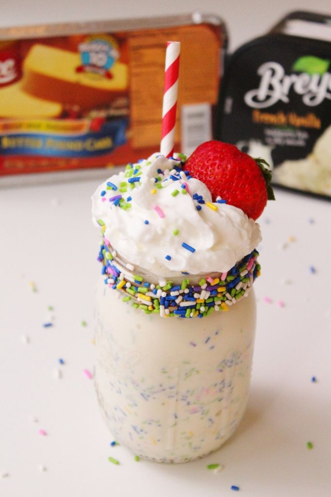 Best ideas about Birthday Cake Milkshake
. Save or Pin Birthday Cake Milkshake The Happy Flammily Now.