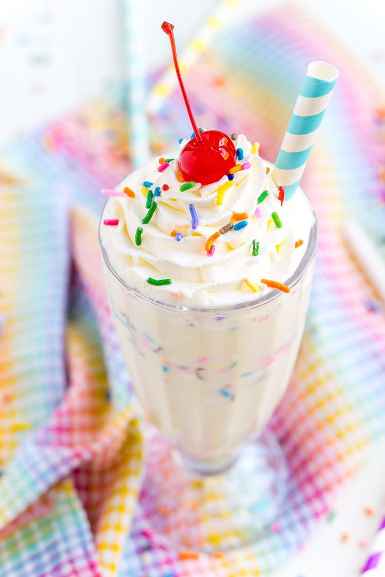 Best ideas about Birthday Cake Milkshake
. Save or Pin Birthday Cake Milkshake Recipe Now.