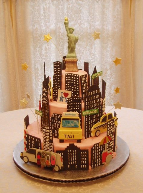 Best ideas about Birthday Cake Nyc
. Save or Pin 225 best images about New York theme party on Pinterest Now.