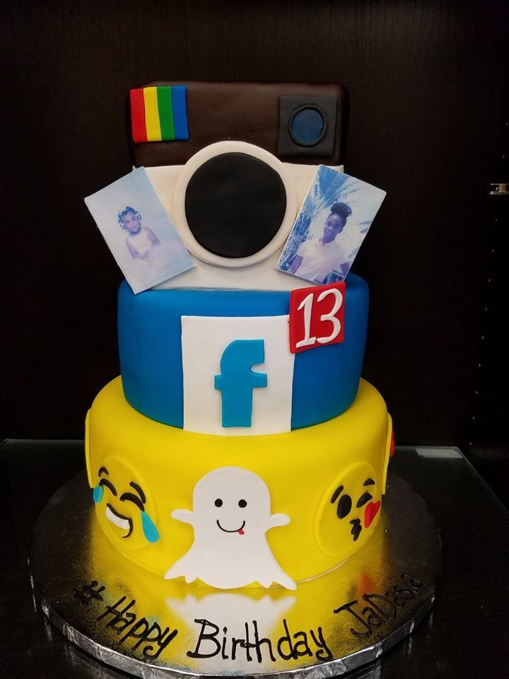 Best ideas about Birthday Cake On Snapchat
. Save or Pin Social Media Cake Snapchat Instagram Now.